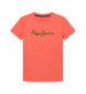 Pepe Jeans Camiseta New Art N naranja