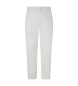 Pepe Jeans Weie schmale Chino-Hose