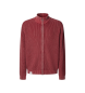 Pepe Jeans Parker Zip Cardigan rød