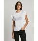 Pepe Jeans Maglietta a righe bianche