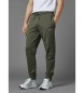 Red Bull Racing x Pepe Jeans Spodnie jogger slim fit zielone