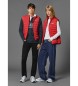 Red Bull Racing x Pepe Jeans Vest Thinsulate rdeča