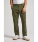 Pepe Jeans Regular Chino Trousers green