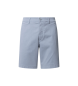 Pepe Jeans Blue stretch twill fabric chino shorts