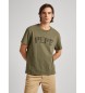 Pepe Jeans Maglietta Rolf verde