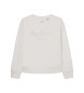 Pepe Jeans Mikina Rose off-white