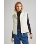 Pepe Jeans Gilet Sammy blanc cassé