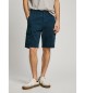 Pepe Jeans Navy cargo Bermuda shorts