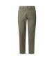 Pepe Jeans Green cotton poplin chino trousers