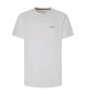 Pepe Jeans Ensfarvet T-shirt hvid