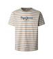 Pepe Jeans Striped Eggo beige T-shirt