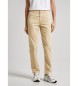 Pepe Jeans Tracy beige trousers