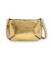 Pepe Jeans Bolsa de mo dourada Valeria Glimmer