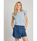 Pepe Jeans Niebieska koszulka Vic