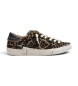 Philippe Model Sapatilhas de Pele Prsx Low castanho