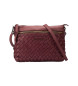 Pikolinos Maroon Faura leather bag