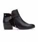 Pikolinos Skórzane buty za kostkę Daroca W1U-8505 czarne