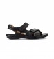 Pikolinos Leren sandalen Tarifa 06J zwart