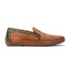 Pikolinos Conil brown leather loafers