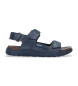 Pikolinos Navy Nijar Leren Sandalen