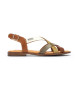 Pikolinos Sandali bassi in pelle multicolore Algar