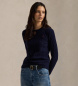 Polo Ralph Lauren Marineblauer Wollpullover