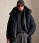 Polo Ralph Lauren Abrigo Gorham de plumón negro
