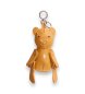 Polo Ralph Lauren Adorno Polo Bear in pelle per borsa arancione