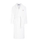 Polo Ralph Lauren Peignoir éponge à col châle peignoir blanc