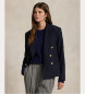 Polo Ralph Lauren Cropped blazer navy double breasted