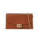 Lauren Ralph Lauren Borsa a tracolla Adair in pelle marrone medio