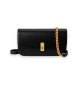 Polo Ralph Lauren Polo ID leather wallet bag with chain black