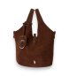 Polo Ralph Lauren Rjava semi? torbica tote z navzkri?nim pasom Polo Play