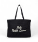 Polo Ralph Lauren Sac fourre-tout en toile avec broderie noire