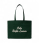 Polo Ralph Lauren Sac fourre-tout en toile avec broderie verte