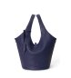 Polo Ralph Lauren Polo Play tote bag van leer, marineblauw