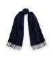 Polo Ralph Lauren Écharpe en laine à franges marine