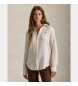 Polo Ralph Lauren Klassisch geschnittenes Leinenhemd beige