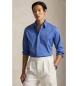 Polo Ralph Lauren Custom Fit Lightweight Twill Shirt blue