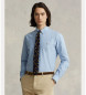 Polo Ralph Lauren Camisa Custom Fit Oxford azul