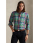 Polo Ralph Lauren Camicia a quadri Oxford verde su misura Polo Ralph Lauren Camicia a quadri Oxford verde su misura