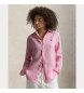 Polo Ralph Lauren Camisa de lino Classic Fit rosa claro