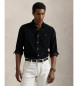 Polo Ralph Lauren Camicia in velluto a coste nera su misura