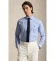 Polo Ralph Lauren Camicia in popeline a quadri Glen blu