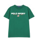 Polo Ralph Lauren Classic Fit Polo Sport T-shirt groen gebreid