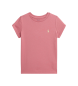 Polo Ralph Lauren Pink cotton knitted T-shirt