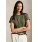 Polo Ralph Lauren Classic Fit green cotton knit shirt