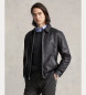 Polo Ralph Lauren Smooth Leather Jacket black