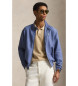 Polo Ralph Lauren Modra platnena jakna Bedford