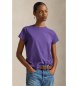Polo Ralph Lauren Lilac Classic Fit cotton knit shirt
